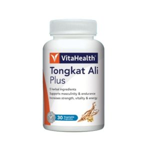 VITAHEALTH TONGKAT ALI PLUS VEGETABLE CAPSULES 30