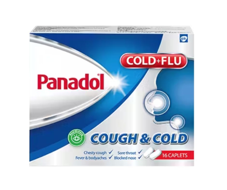 PANADOL COUGH & COLD 16 CAPLETS
