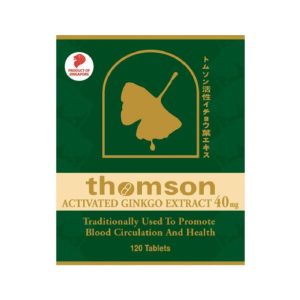 THOMSON ACTIVATED GINGKO EXTRACT 40mg  TABLETS 120