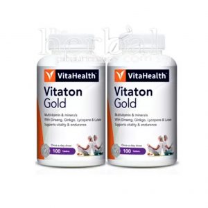 VitaHealth Vitaton Gold 100 Tablets x 2