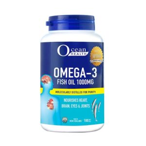 OCEAN HEALTH OMEGA 3 FISH OIL 1000MG SOFTGEL 180