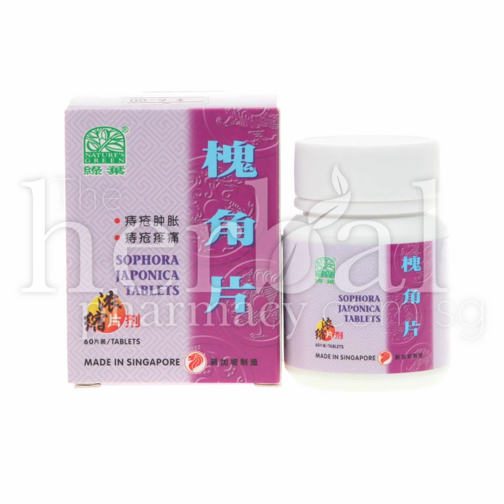 NATURE'S GREEN SAPHORA JAPONICA TABLETS 60'S