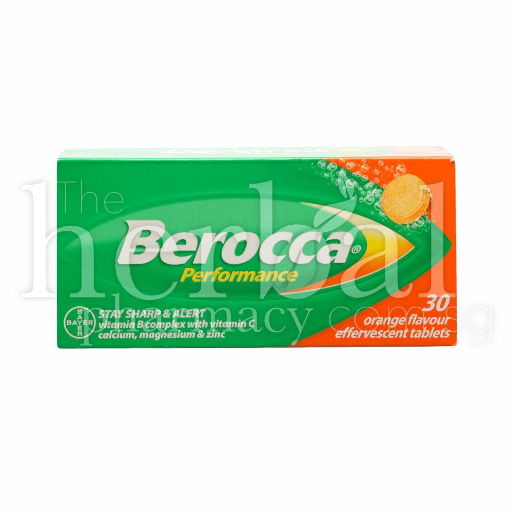 BEROCCA PERFORMANCE 30'S ORANGE FLAVOUR