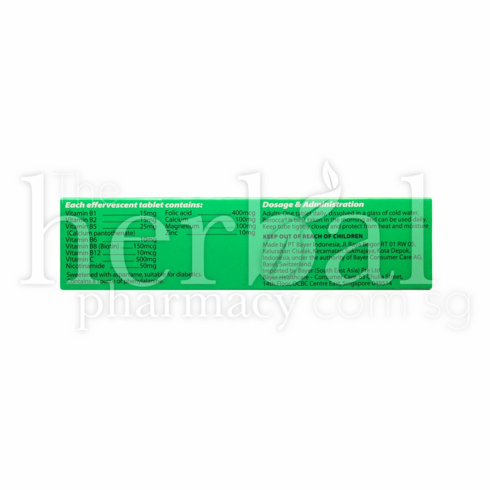 BEROCCA PERFORMANCE 30'S ORANGE FLAVOUR