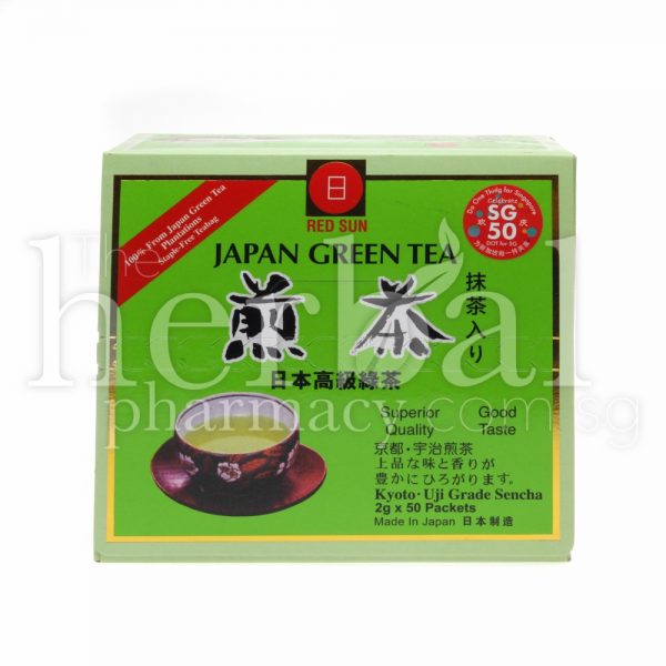 REDSUN JAPAN GREEN TEA 2gx50