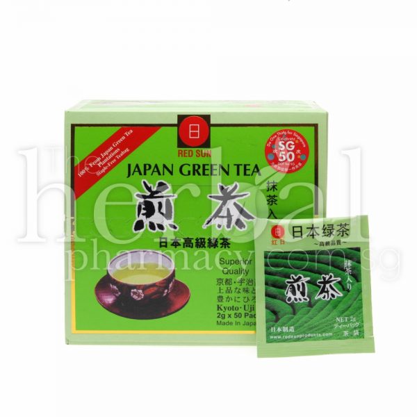 REDSUN JAPAN GREEN TEA 2gx50