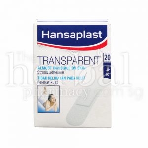 HANSAPLAST TRANSPARENT 20's STRIPS