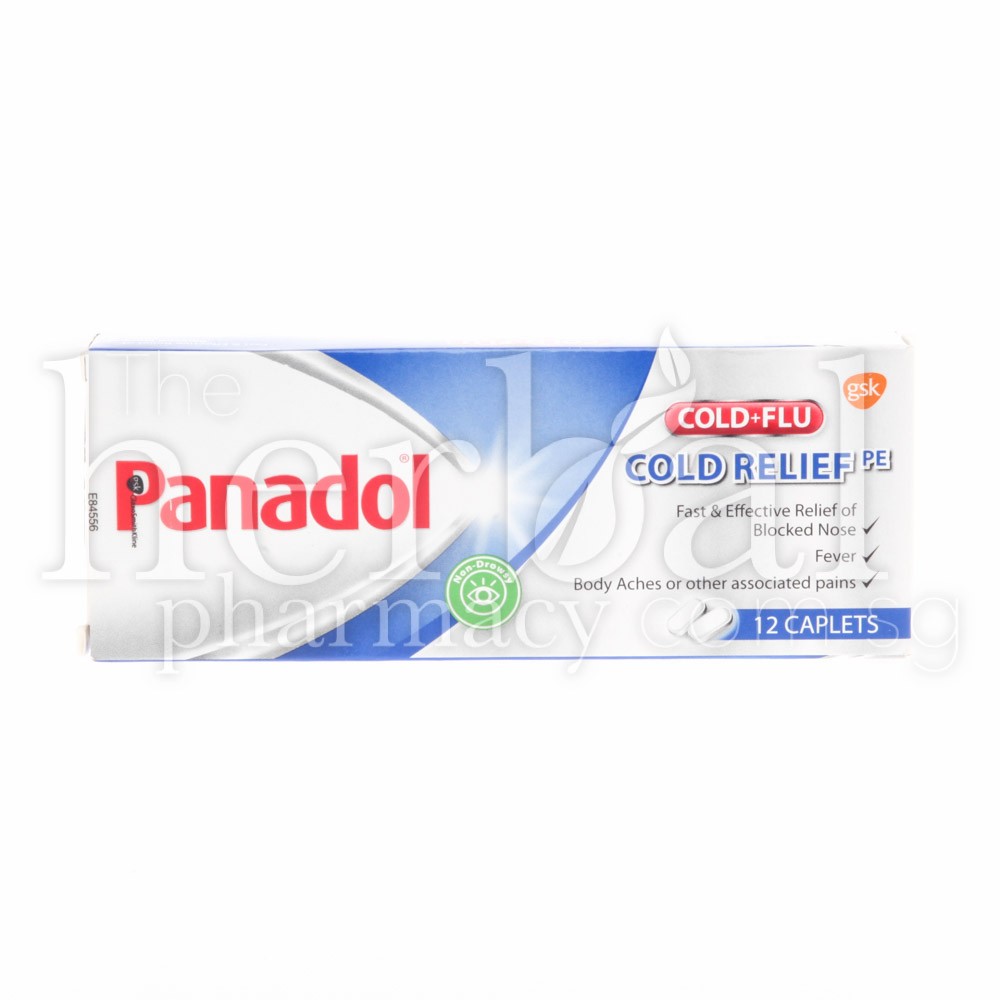 PANADOL COLD RELIEF 12 CAPLETS
