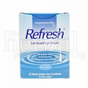 REFRESH LUBRICANT EYE DROPS 30x0.4ml
