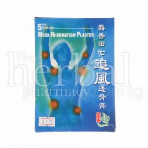MUSK RHEUMATISM PLASTER 5's
