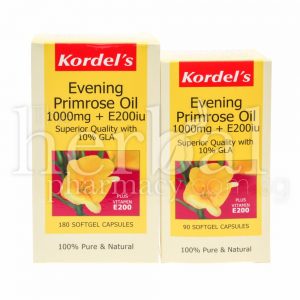 KORDEL'S EVENING PRIMROSE + E200iu SoftGel 270