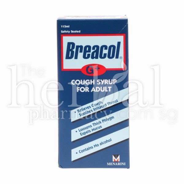 BREACOL G+ COUGH SYRUP FOR ADULT 115ml
