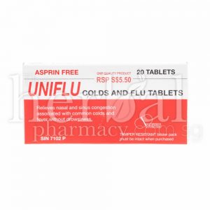 Uniflu Cold & Flu Tablets 20