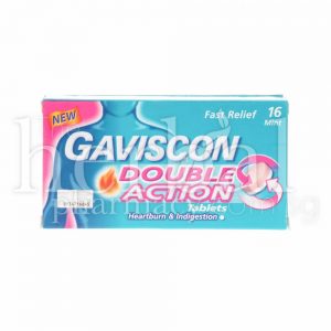 GAVISCON PEPPERMINT TABLETS 16