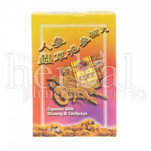 MIN HE LOU GINSENG & CORDYCEPS CAPSULES 30'S