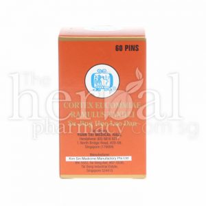 JIAN ZHONG CORTEX EUCOMMIAE RAMULUS TAXILLI SU JING HUO LUO DAN 60'S
