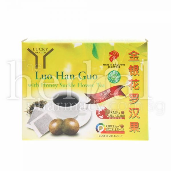 LUCKY LUO HAN GUO WITH HONEY SUCKLE FLOWER TEA 10x3.5g