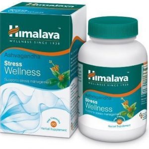Himalaya Ashvagandha Stress Wellness (Supports Stress Management) 60 Veg Capsules