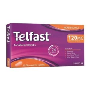 Telfast 24Hr Allergy Relief 120mg x 10S