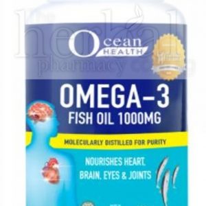 OCEAN OMEGA 3 FISH OIL 1000MG SOFTGEL 180