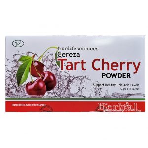 Truelifesciences Cereza Tart Cherry Powder 5gm x 18 Sachet