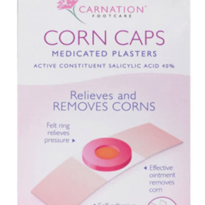 Carnation Footcare Corn Caps Medicated Plasters 5pcs x 2