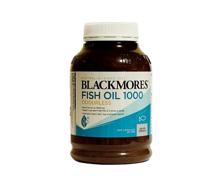 Blackmores Fish Oil 1000 Odourless 400 Capsules