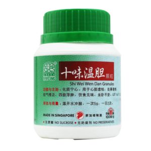绿叶十味温胆颗粒100g
