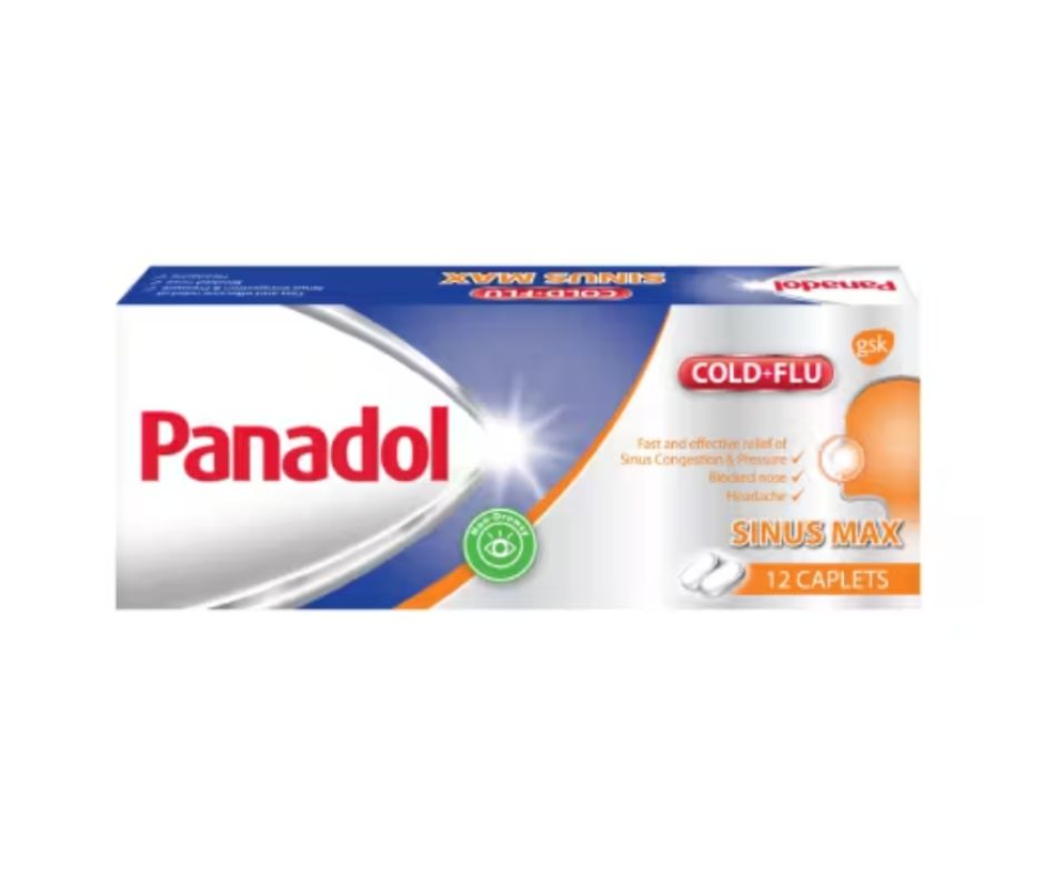 Panadol Cold Flu Sinus Max Caplets 12s