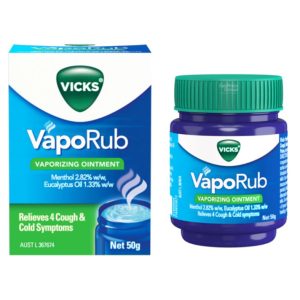 Vicks VapoRub Vaporizing Ointment 50g
